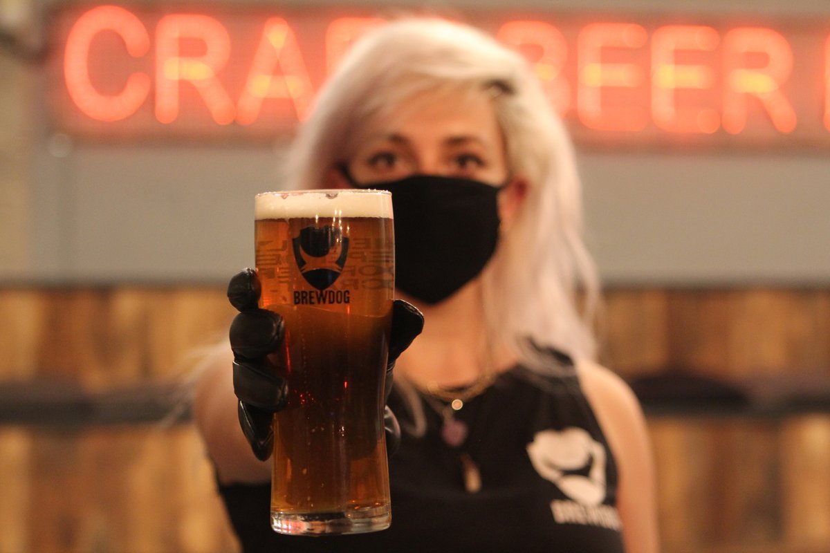 Only 4 days 'til we're open!

We're kitting out our awesome crew with masks and gloves to keep everyone safe and so they can serve you that perfect post-lockdown pint in style 👌

What have you missed the most? 

#BrewDog
