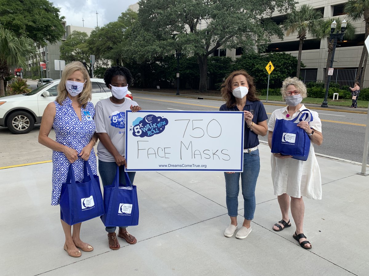 DCTJAX's tweet photo. Along with our community partner &amp; DCT5K presenting sponsor, @TOTE_Maritime, we donated 750 face masks to @WolfsonChildren 

The donation was in honor of our #DCT5K. Register now at https://t.co/JcSHVzemGr to get your mask and we will donate one to a healthcare partner. https://t.co/0Lii5dSz6b