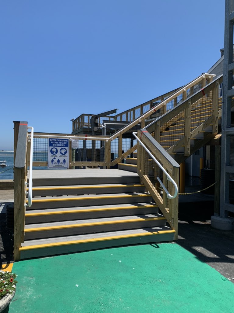 HMCHATHAM's tweet photo. The observation deck at the Municipal Fish Pier is now open to the public. https://t.co/BjsfVWSjDv
