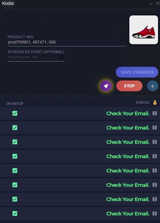 Thanks
bot:<a href="/F3ather/">a</a> <a href="/KodaiSuccess/">Kodai SUCCESS.</a> <a href="/MEKRobotics/">MEKAIO</a> 
Group:<a href="/3519COP/">3519</a> <a href="/SkrNotify/">SkrNotify</a> <a href="/Theoilcop/">The OilCop</a> @AusNotify <a href="/akchefs/">AK Chefs</a> <a href="/Shoe_Slayer/">Shoe Slayer</a> <a href="/GuguSlots/">Gugu Slots</a> 
Proxy:<a href="/Profess0r__/">Tbb小作坊</a> <a href="/TheResiGame/">RESIGAME</a>