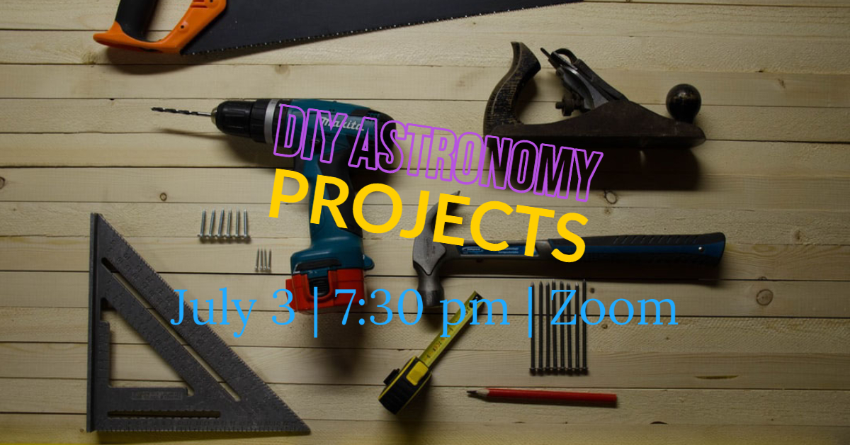 NorthwestAstro's tweet photo. Our July Meeting is TOMORROW at 7:30 PM CDT! Some of our very own club members will be presenting on what they have been working on over the past year (or years) with DIY Astro projects! To join on Zoom go to https://t.co/GTsBqrXHOp

#astronomy #DIY #astronomyclub #Space https://t.co/BJMrprTk4L