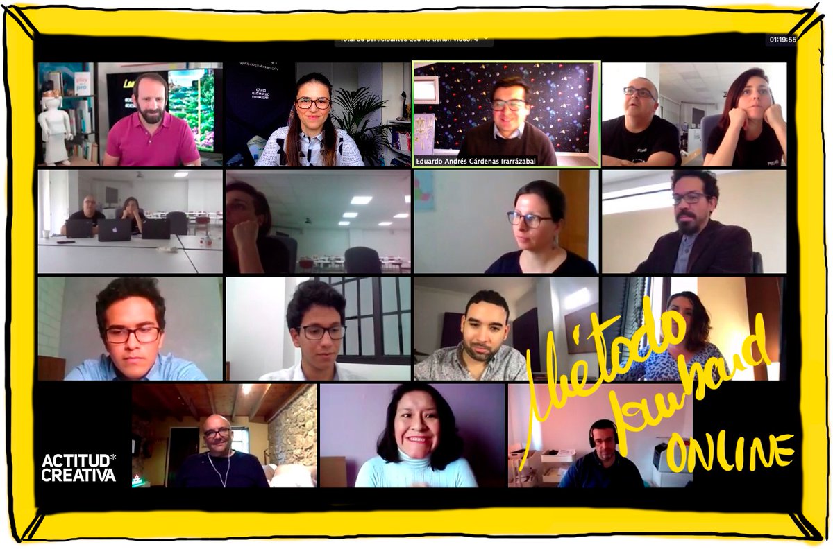 ¡Así finalizamos este Método Lombard Online!

¡Gracias a todos por hacerlo posible! Y dar el máximo de vuestro rendimiento para obtener soluciones disruptivas en vuestros proyectos.

Actitud Creativa, Creatividad inspirando Innovación

#innovationmindset #creatividad #teamwork