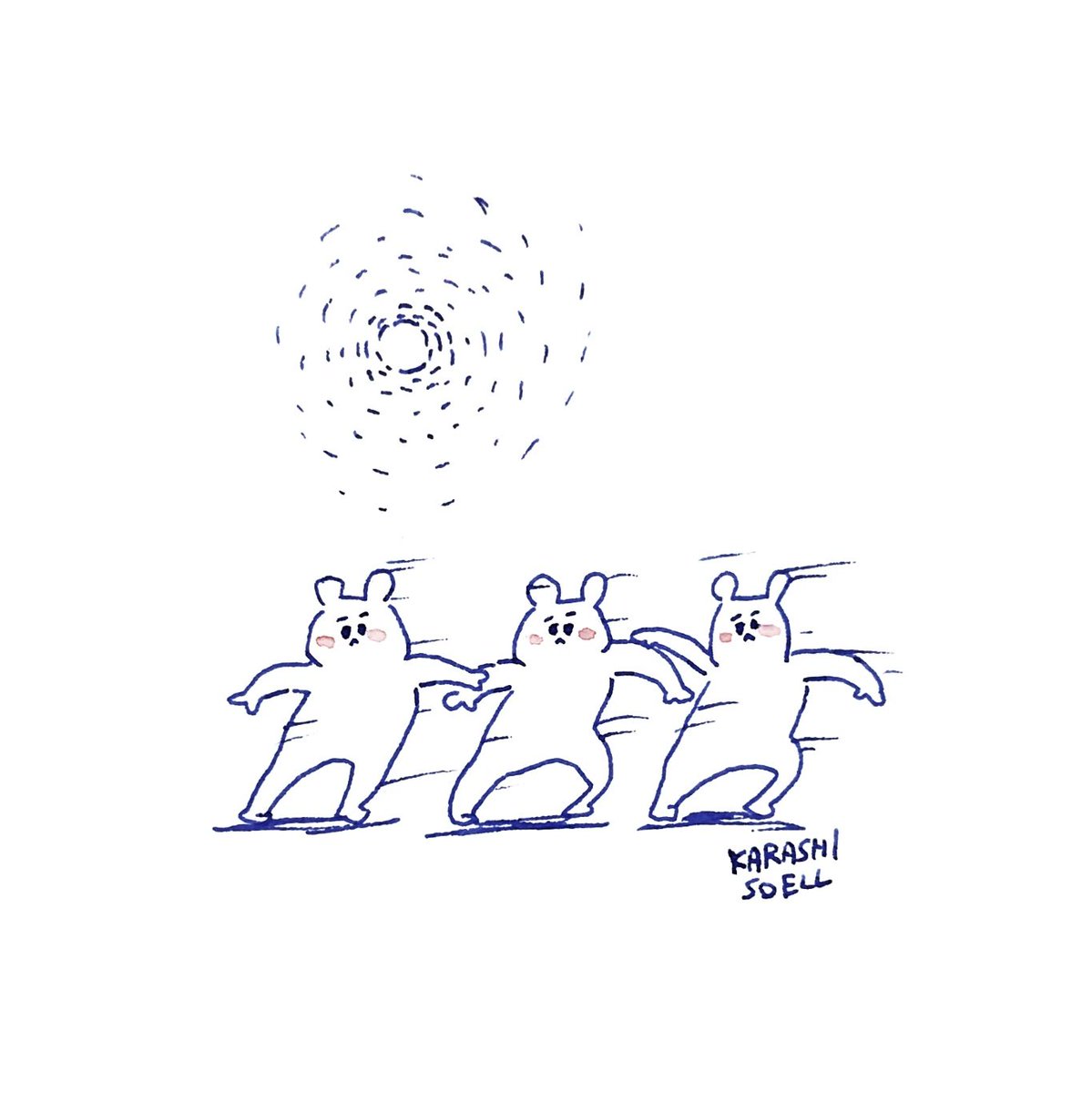 カラシソエル イラストレーター V Twitter 今日のイラスト 炎天下の反復ヨコトビーズ 今日のカラシイラスト 反復横飛び カラシソエル イラストレーター V Twitter 今日のイラスト 炎天下の反復ヨコトビーズ 今日のカラシイラスト 反復横飛び