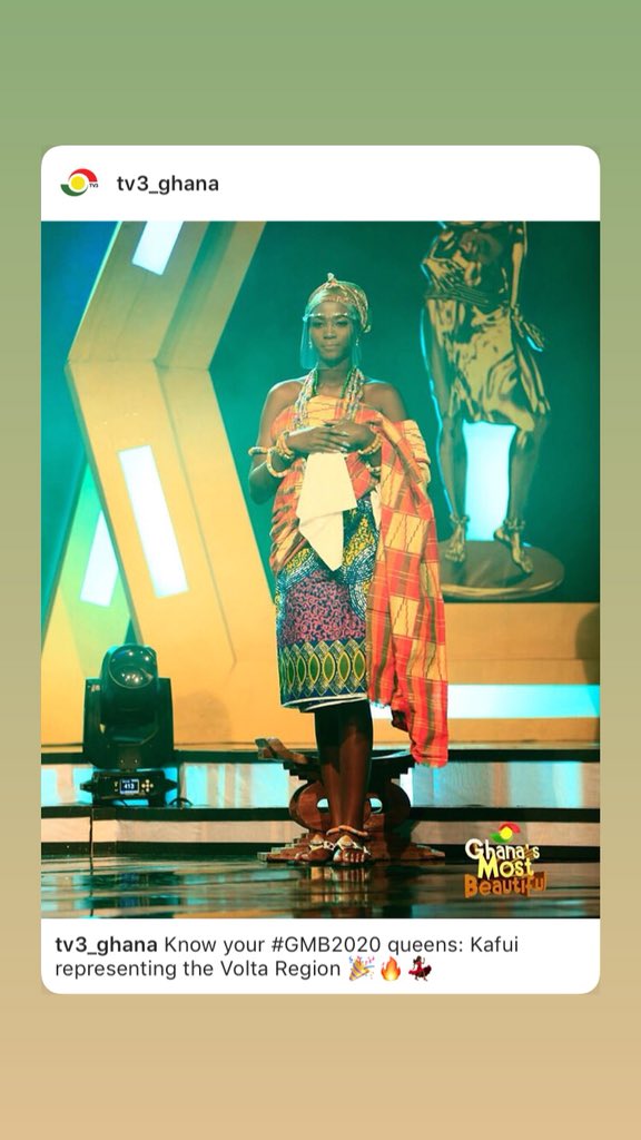 Kafui4GMB2020's tweet image. Hello lovely people of Ghana and the Volta Region.

Catch our Volta Regional Representative, KAFUI on TV3 new day live at exactly 6:00am God willing tomorrow.

Don't forget to tune in and keep on voting Kafui to *713*19#. Thank you.

#gmb20
#Kafui4GMB20
#Kafui4crown
#Volta4crown
