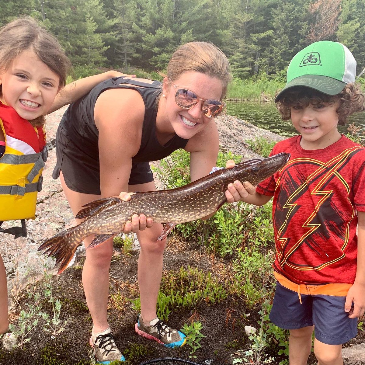 kmclagan20's tweet photo. Amazing extended weekend spent up at Jacko Lake! Caught the biggest pike and soaked up at the sun and fun nature had to offer...including a bull moose sighting and alll the mosquitoes! What a start to summer! Now back to the fields...πΎπ½π± #summervibes #CanadayDay #jackolake https://t.co/fET0Qc6pn0