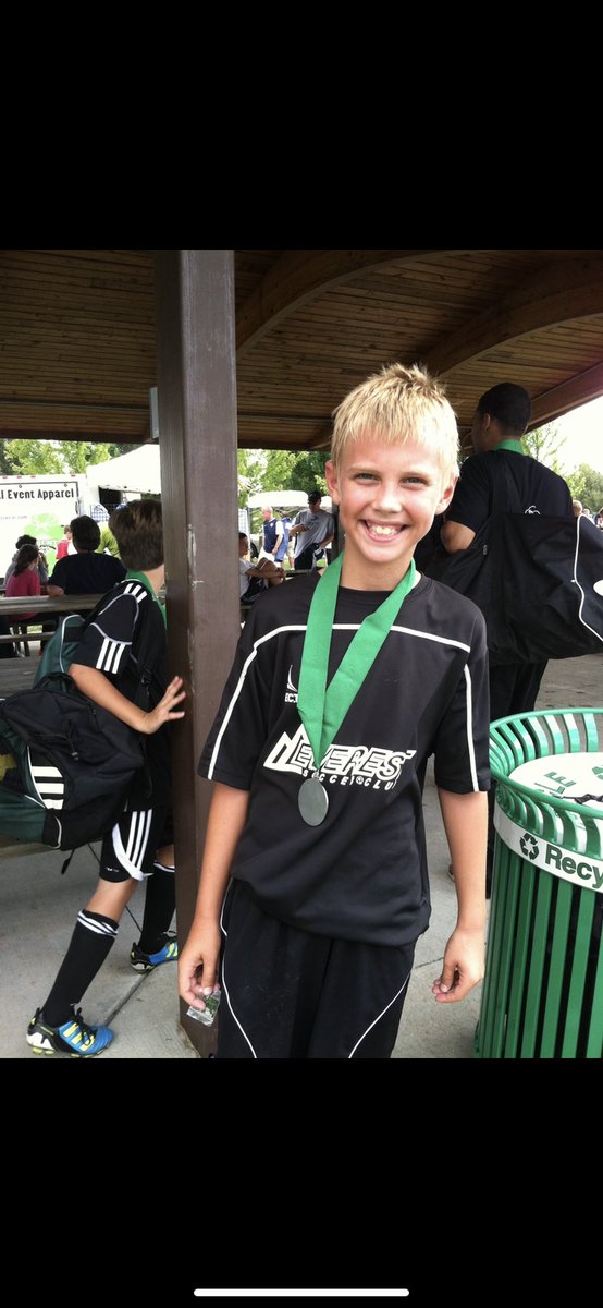 jcumenssoccer's tweet photo. #ThrowbackThursday featuring rising sophomore, Corey Hunt! ⚡⚡⚡#Team56 #WenzlersWarriors https://t.co/m01YJUheXp