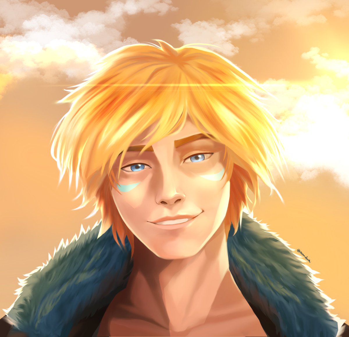 #ArtofLegends #LeagueOfLegends #LeagueOfLegendsFanArt #ezreal #sunshine #di...