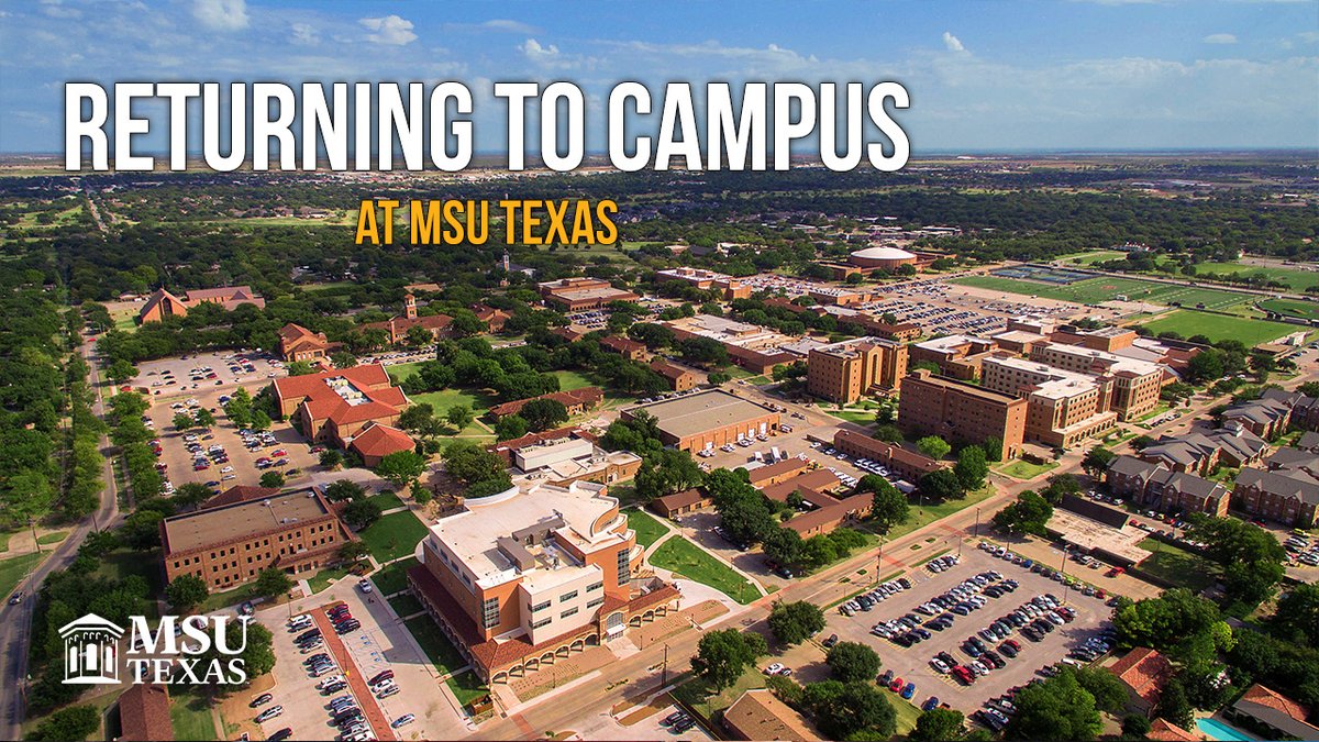 Midwestern State on Twitter "The Return to Campus web site is now live