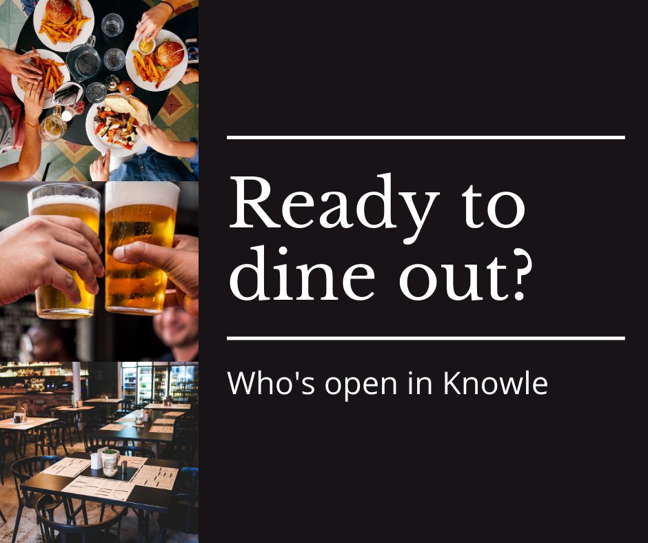 Looking for something to eat this weekend?

We've listed who's opening their doors to visitors who's offering takeaways in #Knowle.

Head over to facebook.com/visitknowle to find out who's open when.