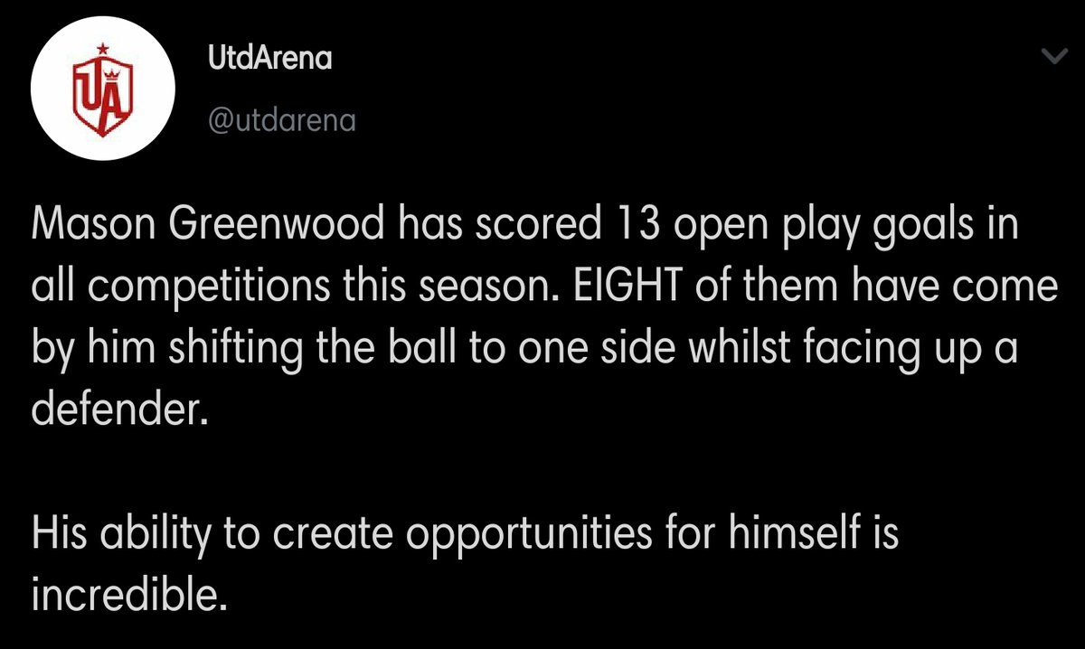 This is why I have spent time developing a finishing model and it is where this tweet on Greenwood below came from: