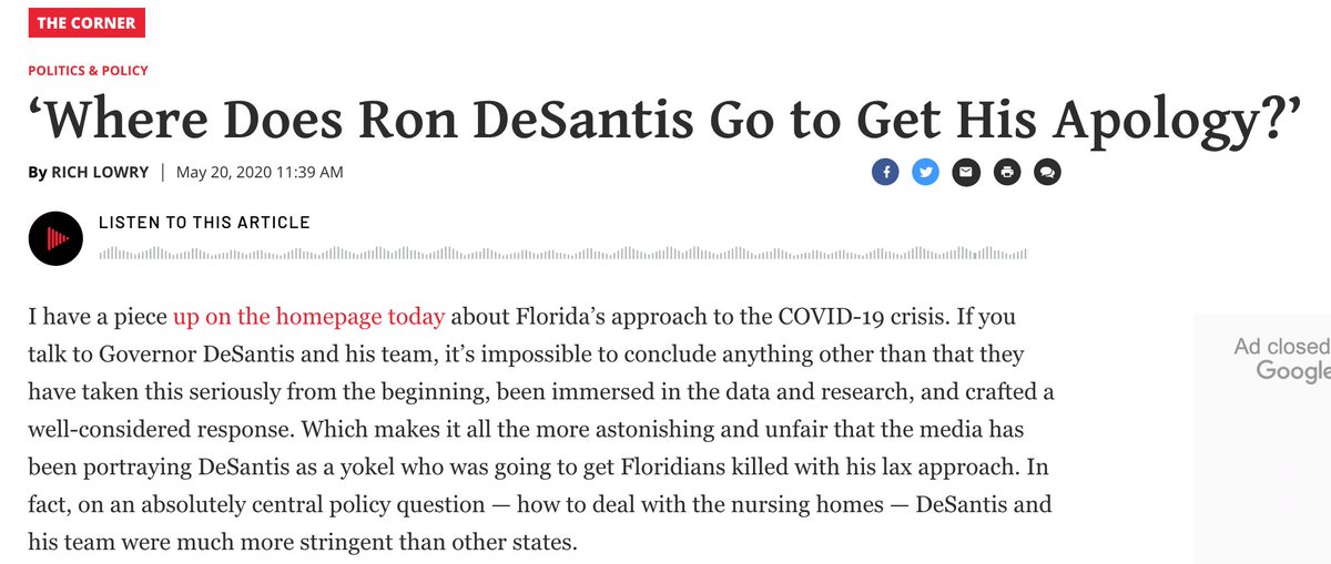 Where do Ron DeSantis critics go to get their apology?