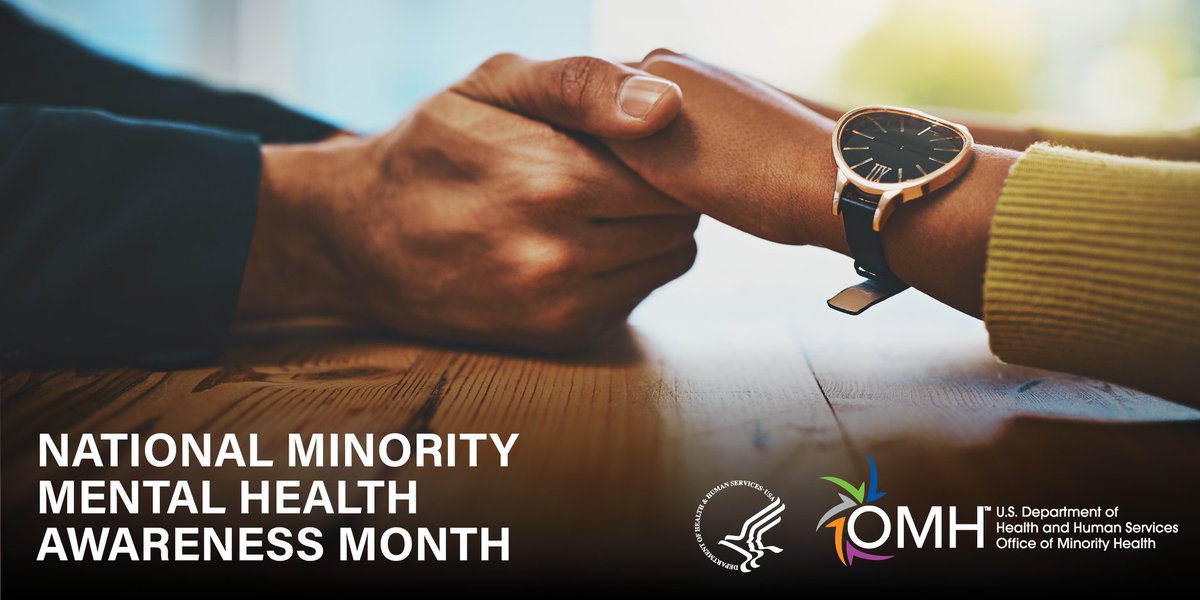 Qualidigm (@qualidigm) on Twitter photo July is National #MinorityMentalHealth Awareness Month! This month check out the Think Cultural Health e-learning program and visit <a href="/MinorityHealth/">Minority Health</a> for materials and health resources to support mental health and emotional wellbeing during #COVID19. bit.ly/31xWQLf July is National #MinorityMentalHealth Awareness Month! This month check out the Think Cultural Health e-learning program and visit <a href="/MinorityHealth/">Minority Health</a> for materials and health resources to support mental health and emotional wellbeing during #COVID19. bit.ly/31xWQLf