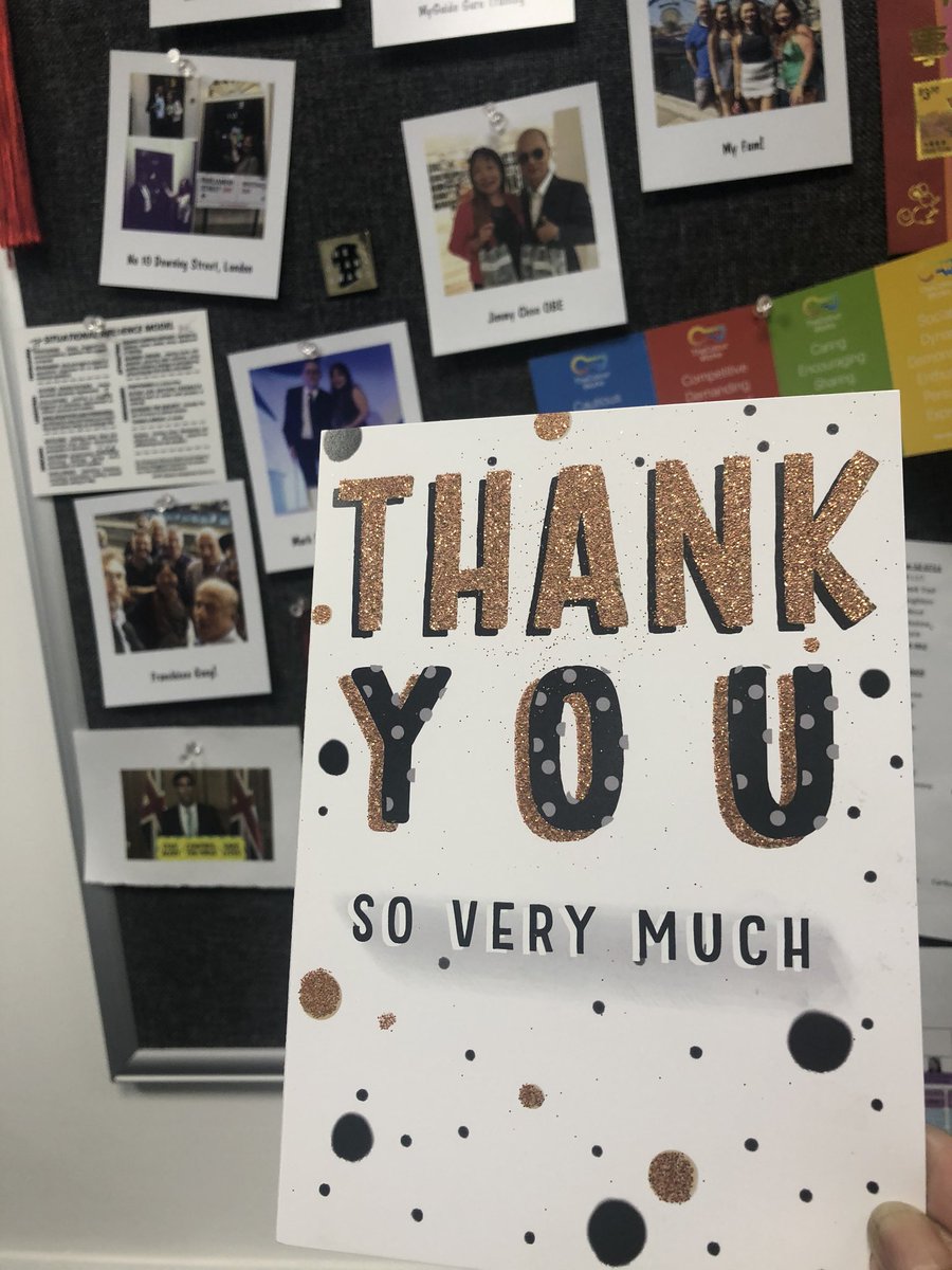 Nice to feel appreciated from our team ❤️💕