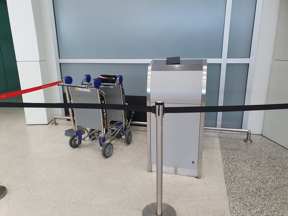 itsmits_'s tweet photo. @LATAM_CHI We are left stranded at MIA airport without assistance inspite of booking in advance with so much luggage with a baby. https://t.co/NYngISs683