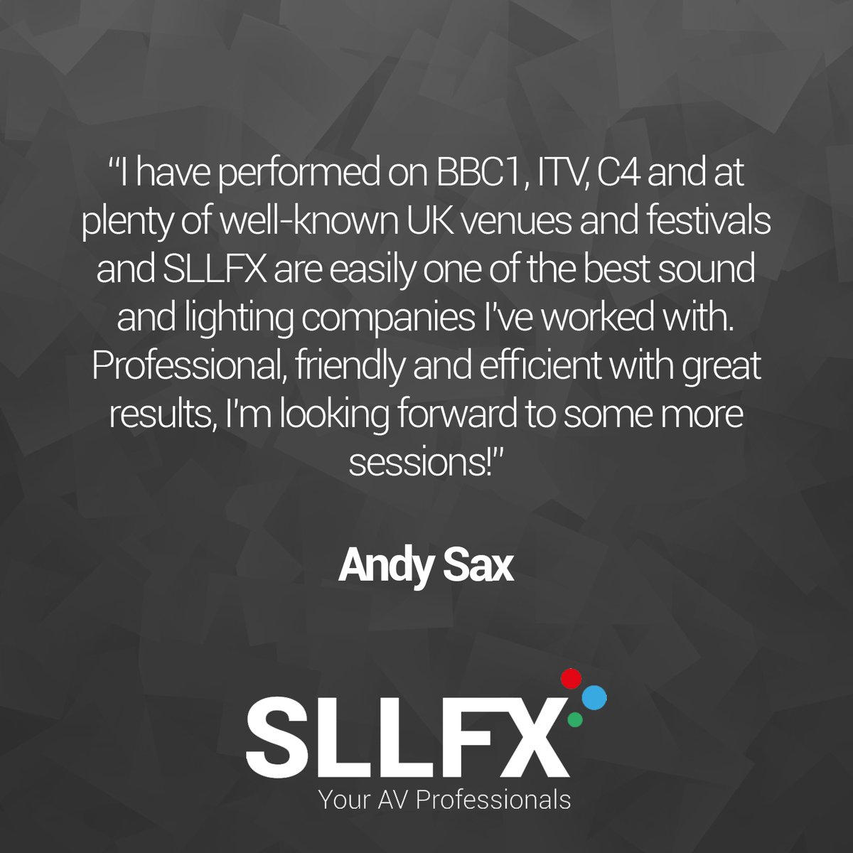 SLLFX - AV Professionals tweet media