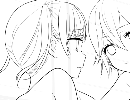 これの続きの漫画作画中です✍️✍️👯‍♀️ 