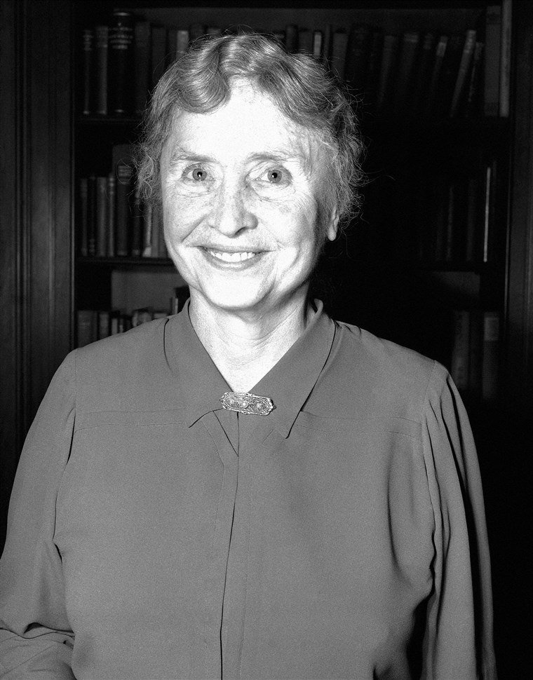 Hellen Keller American author, political activist and lecturer, she was the first deaf-blind person to earn a bachelor of arts degree. The deaf community was widely impacted by her. She travelled to 25 countties to give motivational speeches about deaf people's conditions.