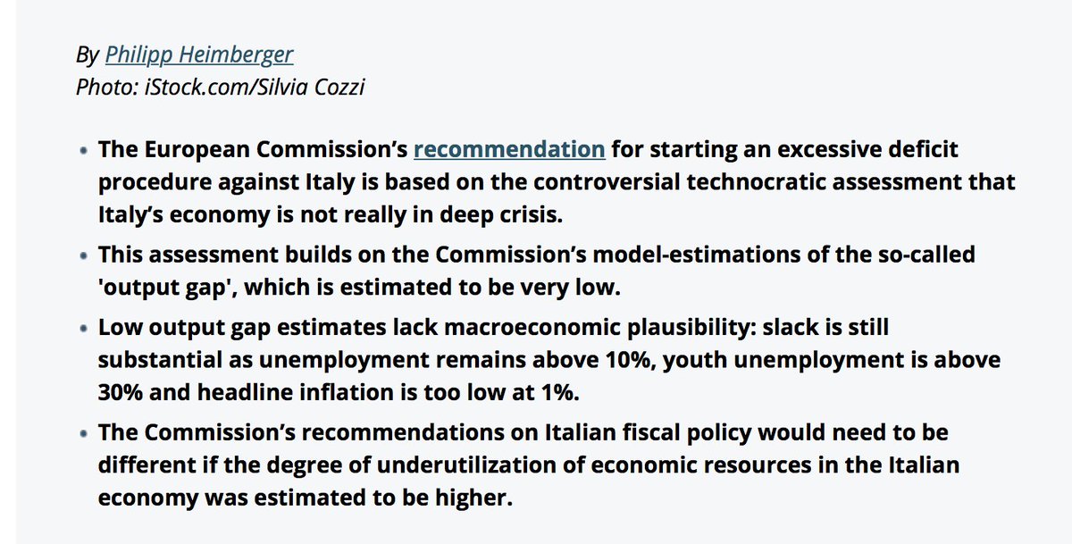 In the ten years preceding the start of the corona pandemic, the negative effects of the "output gap nonsense" were mainly felt by the more crisis-ridden EU countries; see in particular Italy:  https://wiiw.ac.at/output-gap-nonsense-understanding-budget-conflict-ec-italy-government-n-386.html /5
