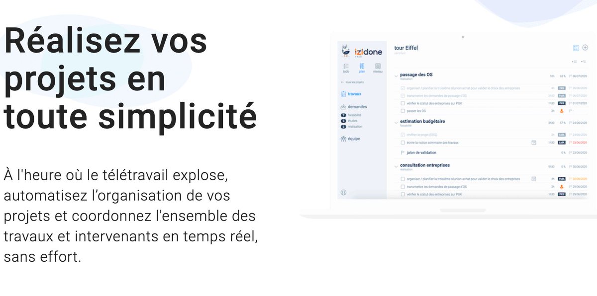 Le nouveau site IZI-done est en ligne ! Des fonctionnalités innovantes et plein de ressources exclusives pour vous aider à réussir vos projets 😊 Merci pour votre soutien et bonne visite ! izi-done.com