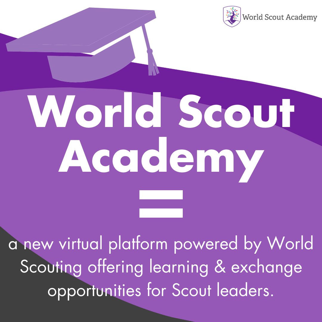 📣Hey, Scout Leaders! Have you checked out the #WorldScoutAcademy yet? There’s lots on offer to help you learn &amp; adapt to Scouting in the new normal!

🖊Sign-up at learning.scout.org to join the next sessions! #Scouts #ScoutLeader #BetterWorld