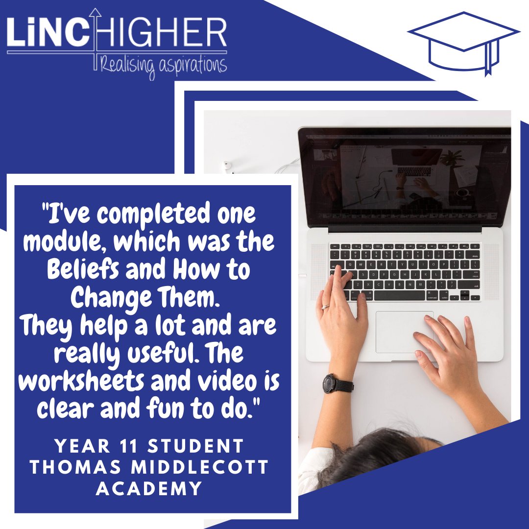 🖥 We were excited to launch our new online learning platform - LiNCHigher Learning - during the pandemic.

The many hours of hard work make it all worthwhile when we receive positive student feedback.