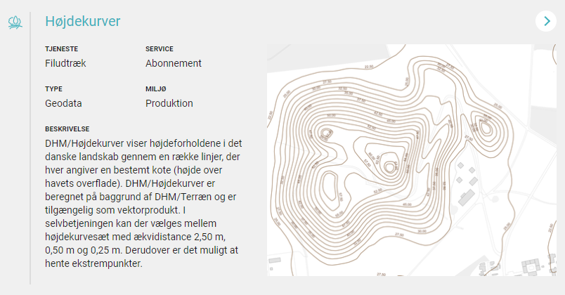 DK_DHM's tweet photo. I dag er der blevet åbnet for højdekurver som filudtræk på @datafordeler. 

Højdekurverne er indtil videre kun tilgængelige for 2018-data.
#friedata #SDFE #højdekurver #DKikurver https://t.co/JJkyMPmjCN