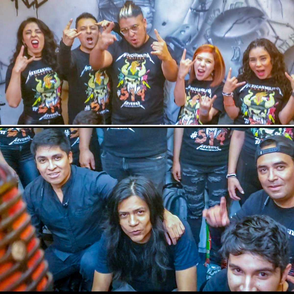 Mexican_Militia's tweet photo. #TodosConMMChapter 🤘🏼😈🤘🏼

Gracias por el increíble Chapter Day!
🇲🇽🌎🇲🇽

#MexicanMilitiaChapter #LocalChapter514 #Metallica #MFF #MetallicaFamilia #MetallicaFamily #MetClub #MetallicaClub #HeavyMetal #MetallicaChapterDay https://t.co/PAl2HvOual