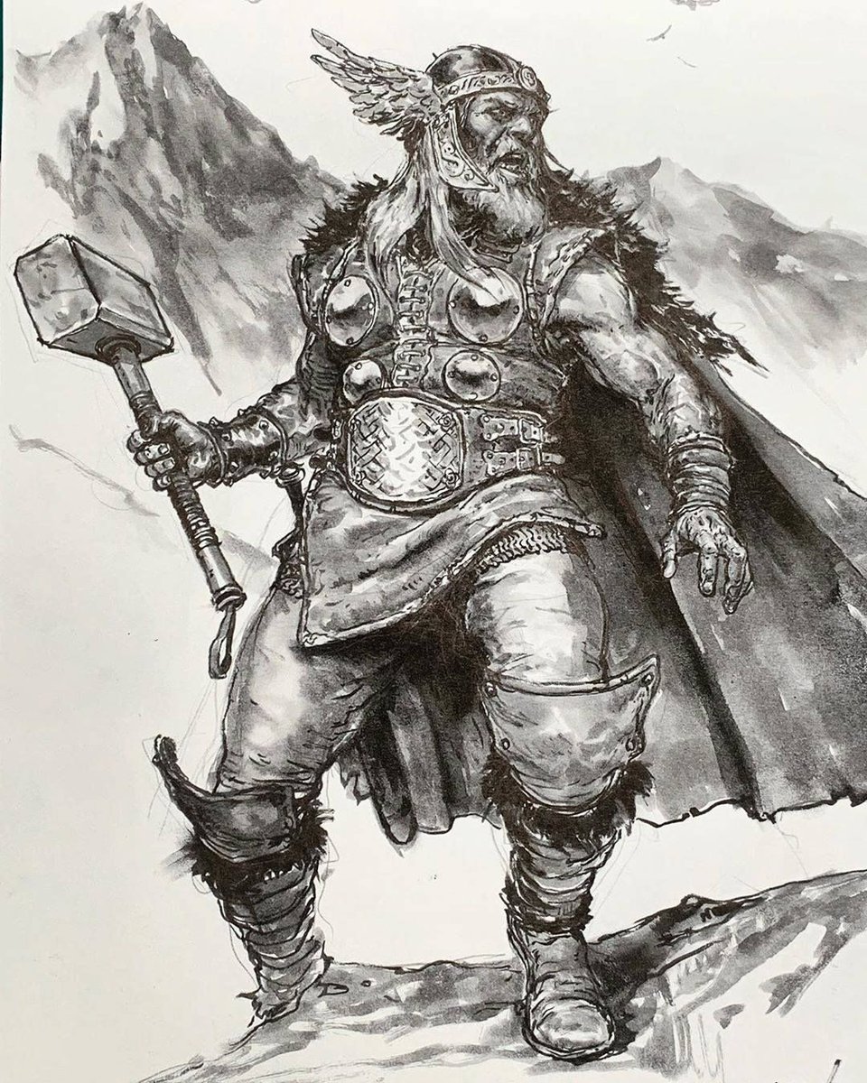 Karl Kopinski  @Karlkop's work, lots of goodness here  https://www.instagram.com/karlkopinski/&nbsp; can't not love excellent sketching, drawing, and painting.