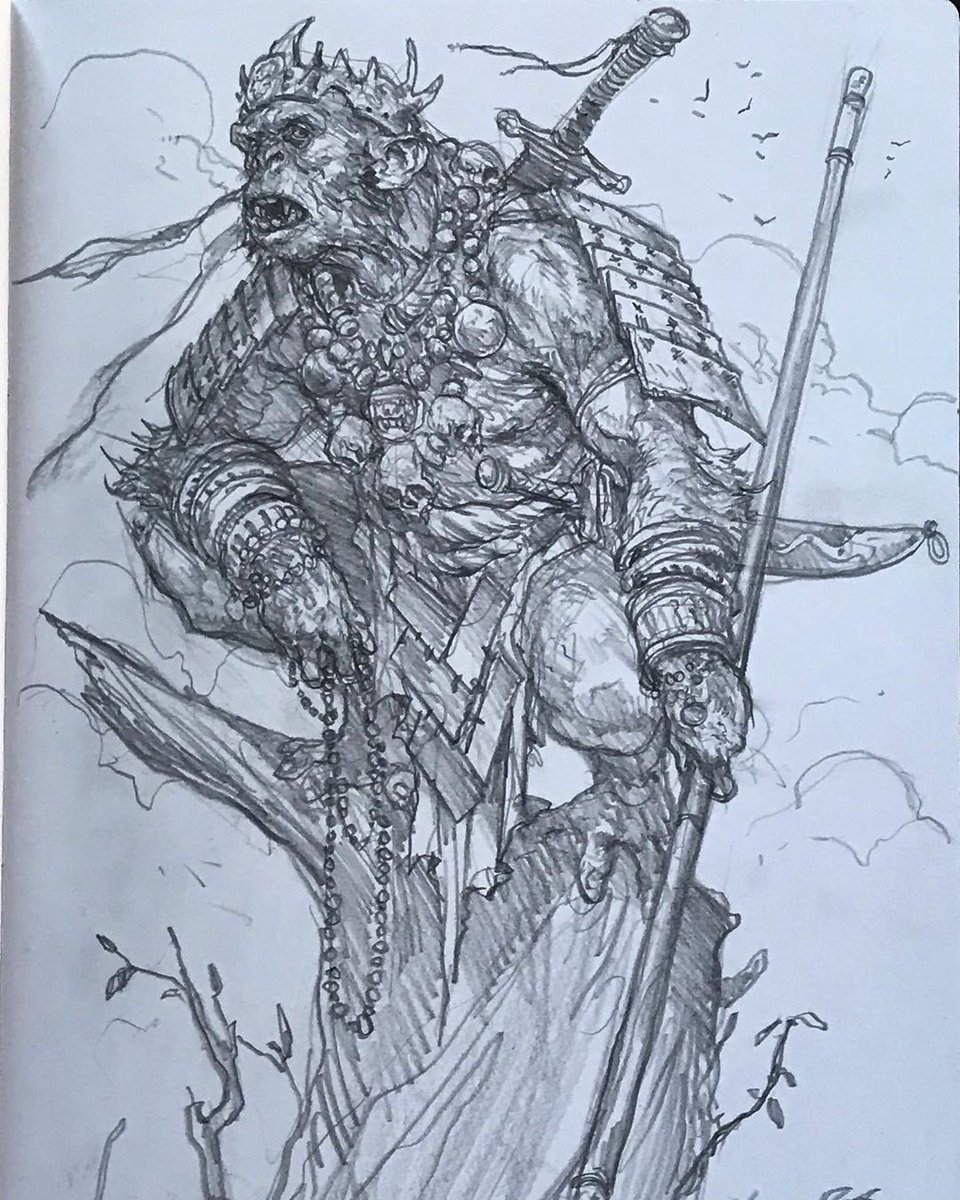 Karl Kopinski  @Karlkop's work, lots of goodness here  https://www.instagram.com/karlkopinski/&nbsp; can't not love excellent sketching, drawing, and painting.