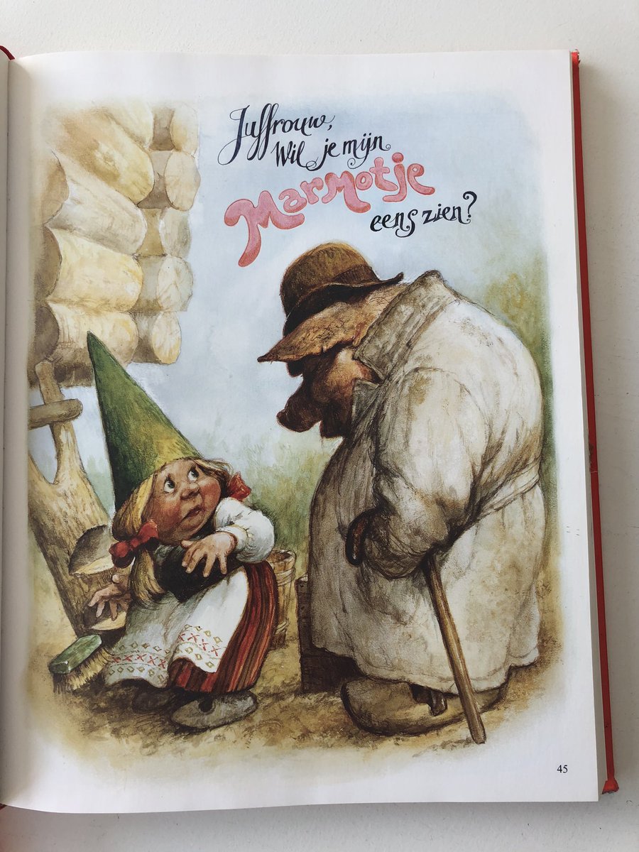 Staat er ergens een standbeeld van Rien Poortvliet...? #metoo #rarekinderversjes