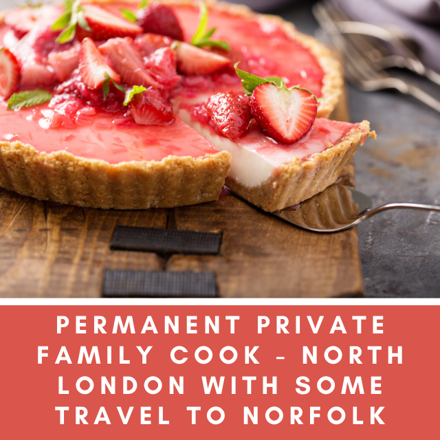 sugarella_cooks's tweet image. Chef required for a family based between London and 🌿 Norfolk. To work for the family in North London. Link here... tinyurl.com/ybdqzzll #familycook #privatechef #bookacook