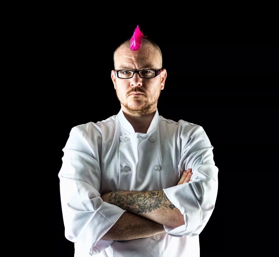 Punk ChefScott Garthwaite is a professional celebrity deaf chef and TV presenter for BSL Zone and BBC cooking shows. While studying for his degree, he began to make vlogs in BSL for the deaf community.