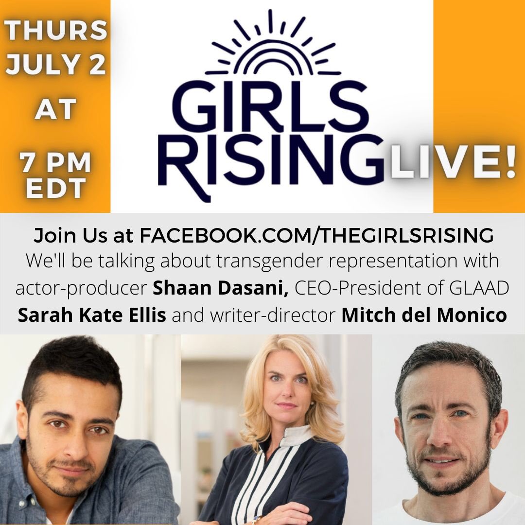 Looking forward to talking with the women of @antigonerising and <a href="/TheGirlsRising/">Girls Rising</a> later today with <a href="/sarahkateellis/">Sarah Kate Ellis</a> and @ShaanDasani — join us if you can at 7 PM EDT / 4 PM PDT.