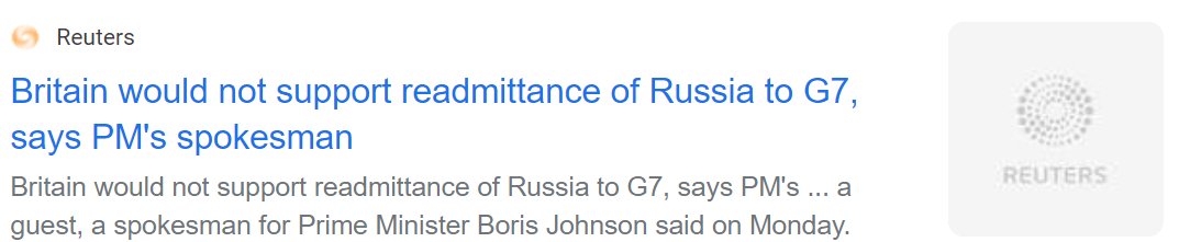 May 30, 2020:Trump postpones the G7 summit and calls for Russia to join the next meeting in September, inviting Putin to the United States for a friendly visit. United States' closest allies publicly oppose the invitation.