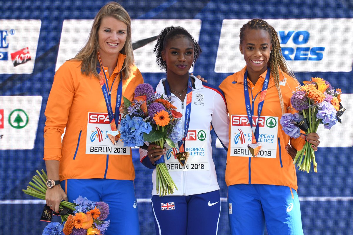 🔙| Vandaag blikken we terug op een prestatie van wereldformaat! 

We gaan terug naar het EK Atletiek 2018 in Berlijn waar voormalig Sportvrouw van Amsterdam Jamile Samuel hoge ogen gooide en naar een hele mooie podiumplaats wist te sprinten! 🥉

#ThrowbackThursday