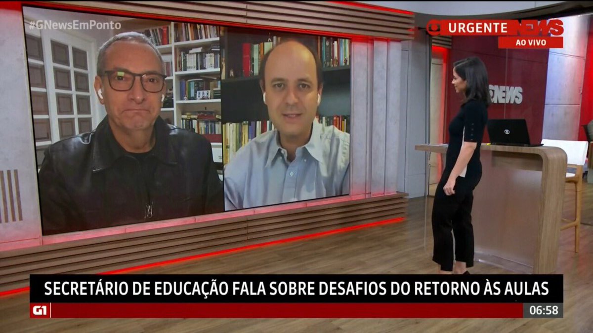 Rossieli Soares On Twitter Em Entrevista Ao Jose Roberto Burnier No Jornal Globonews Em Ponto Falei Nesta Quinta Feira 2 Sobre Os Desafios Do Retorno As Aulas Presenciais Https T Co Gmikzs4n9b