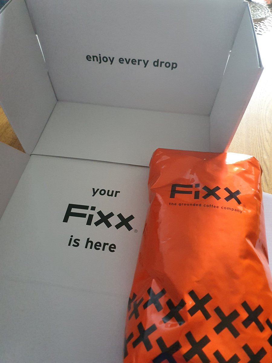 ABNTHockey's tweet photo. I'm so happy right now! If you are looking for the best coffee, make sure its @FixxCoffee π€€ #Getyourfixx β€π€ https://t.co/4sCruw1Z9i