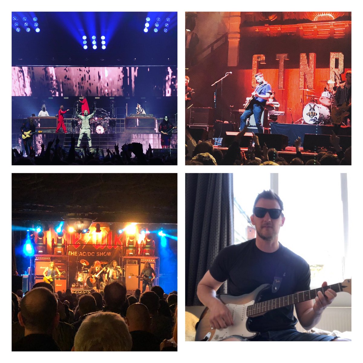 Managed 3 gigs in 2020 before lockdown, then unfortunately had to create my own. Leave it to the professionals #LetTheMusicPlay @thecourteeners @slipknot @LiveWire_ACDC @ManchesterArena @thepicturedrome @alberthallmcr