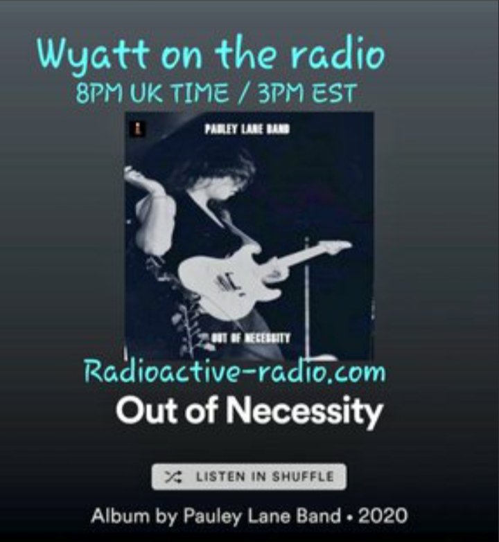 brendatomczak's tweet photo. @theleatherjacks @inwaterofficial @wyattpauley @CruelHorizon @Judy_Cockerton @SpiritsHybrid @Delerium65 @ITPMark @marshallstackz @MMBtheblog @SherylPrattERA @TheMetalByrds @BrianCBand @SchillerIndyrok @MattBoydston @RedsixOfficial @FORKSTER_2013 @juicemanrocks Sure! Hey you should check out @wyattpauley's show this afternoon or evening (depending on where you live)! There's an interview on there with myself and &amp; @Kambridge3, you should check it out. Also check out @MMBtheblog and https://t.co/Gppz1T6Ees ☆ I have promo packages too!😉 https://t.co/PNNsGY8DYe