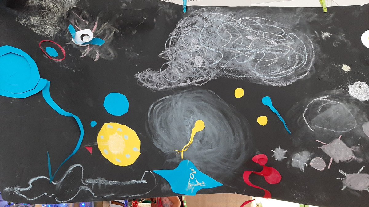 BhaReception's tweet image. Starlings Bubble have used their remarkable art skills this week to create an outstanding space scape!#DiscoveringWhatsPossible @BHA_TQ