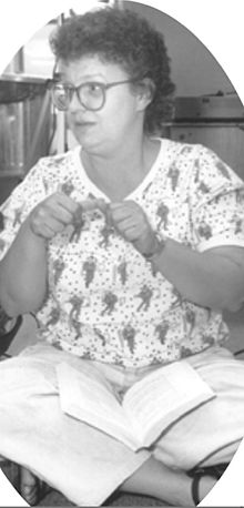 Marie Jean PhilipShe was a leader in the Deaf community, advocating for the right to a natural sign language for Deaf people.She was one of the original researchers studying ASL and Deaf Culture,&was active in establishing ASL as a recognised language in Massachusetts colleges.