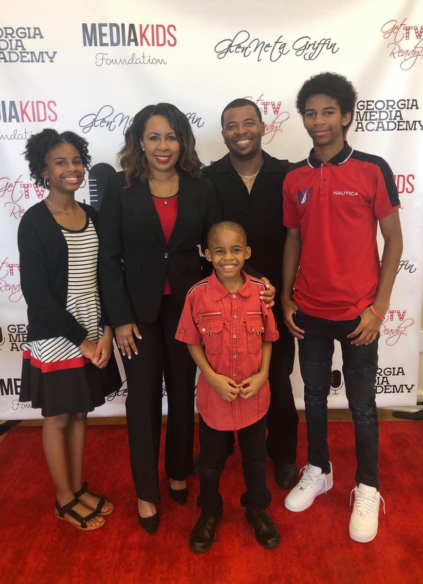 GlenNetaGriffin's tweet photo. It's July and It's Official! In March, we had to postpone our Ribbon Cutting Ceremony, but now we have officially cut the Ribbon on the @GAMediaAcademy AND the @MediaKidsFdn Headquarters in Fayetteville! #GMA #GaMediaAcademy #GetTVReady #Media #MediaKidsFoundation🎙 https://t.co/vjcZ7nXK6d