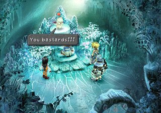There's also a moogle swearing at you in FF9 as well. The moogles in this game are spicy