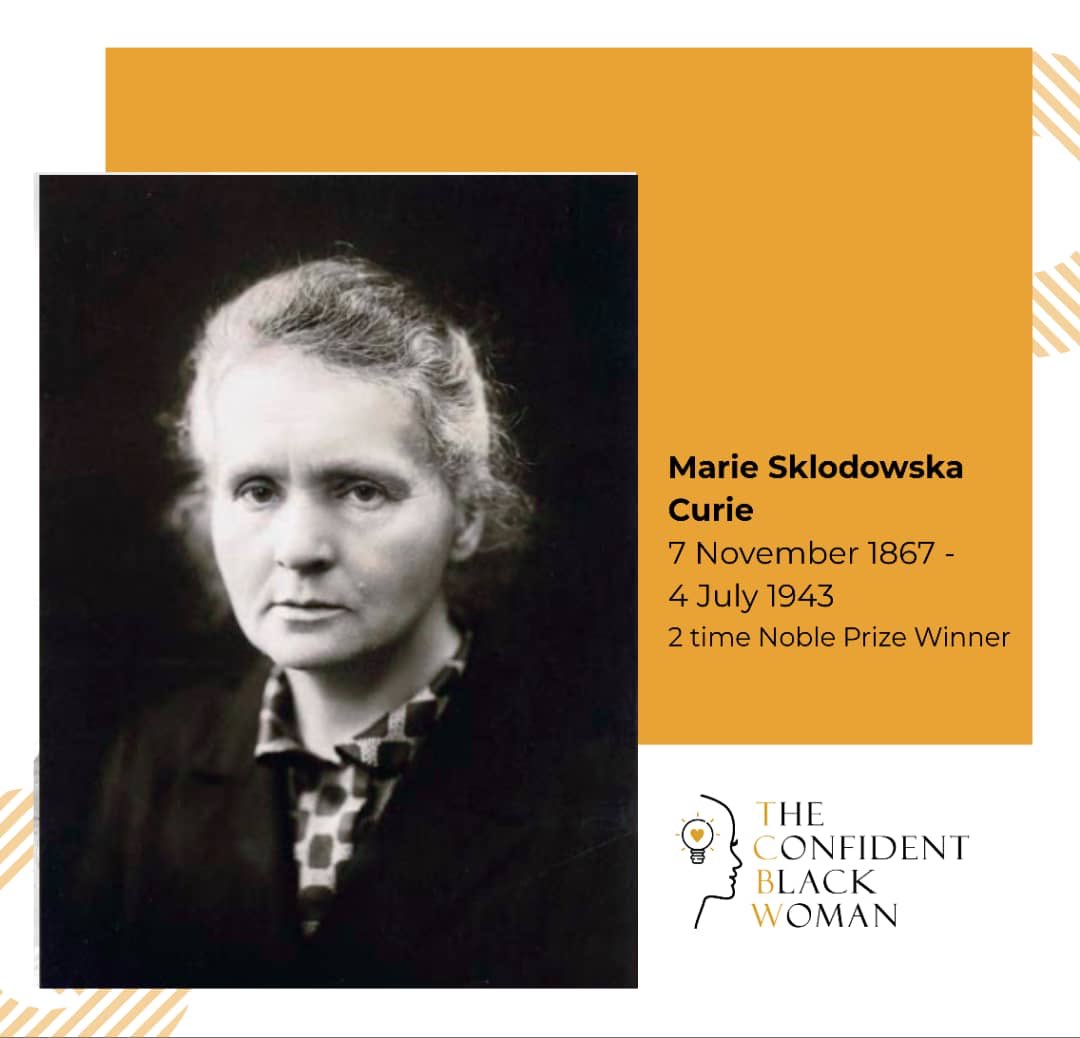 tcbwofficial's tweet photo. Marie curie, Polish by birth and a naturalised French physicist and chemist, was the youngest of five children of poor school teachers. She experienced difficulties in schooling but still spent her time reading and studying to quench her thirst for knowledge. She went ahead to... https://t.co/dApqnatx9Z