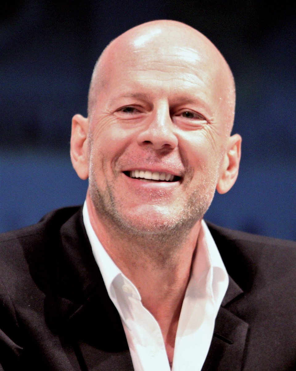 Bruce Willis He's partially deaf!