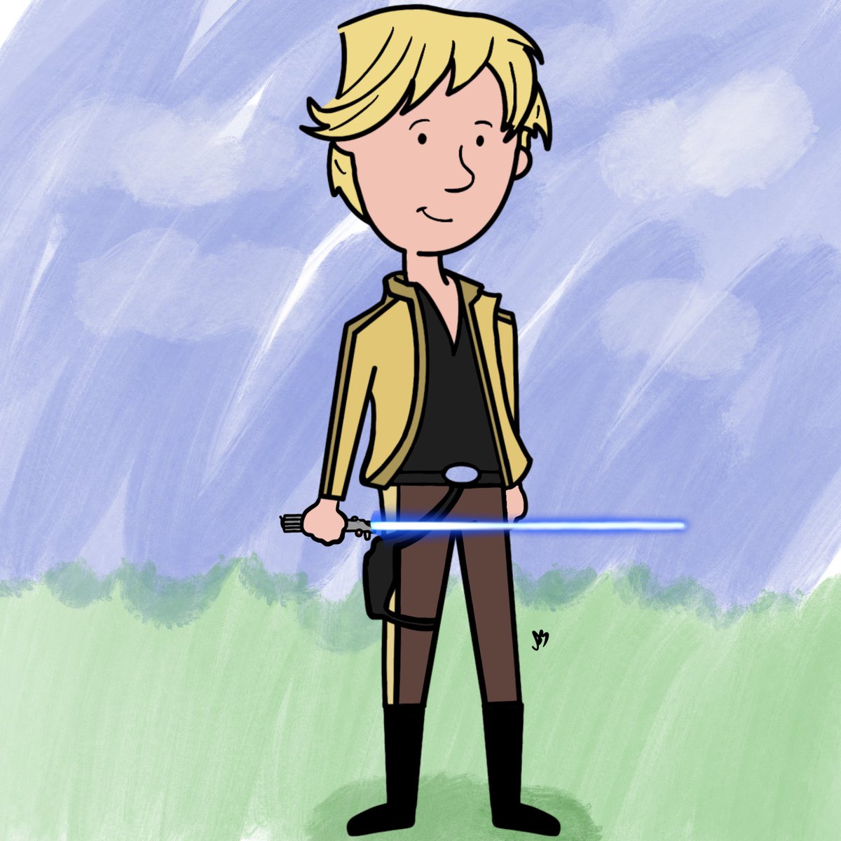 Day 23: Luke Skywalker + Doug