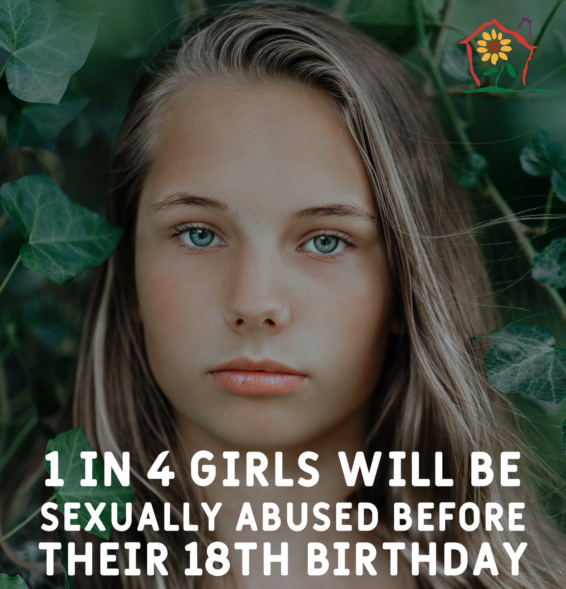 sunflower_house's tweet photo. 1 in 4 girls will be sexually abused before their 18th birthday. Through education we are working to change those odds and make an impact on a child’s life.
Learn about our youth education programs below &amp; begin the personal safety education at home today
https://t.co/ph1PFb2wqc https://t.co/fv1Lx6ymJL