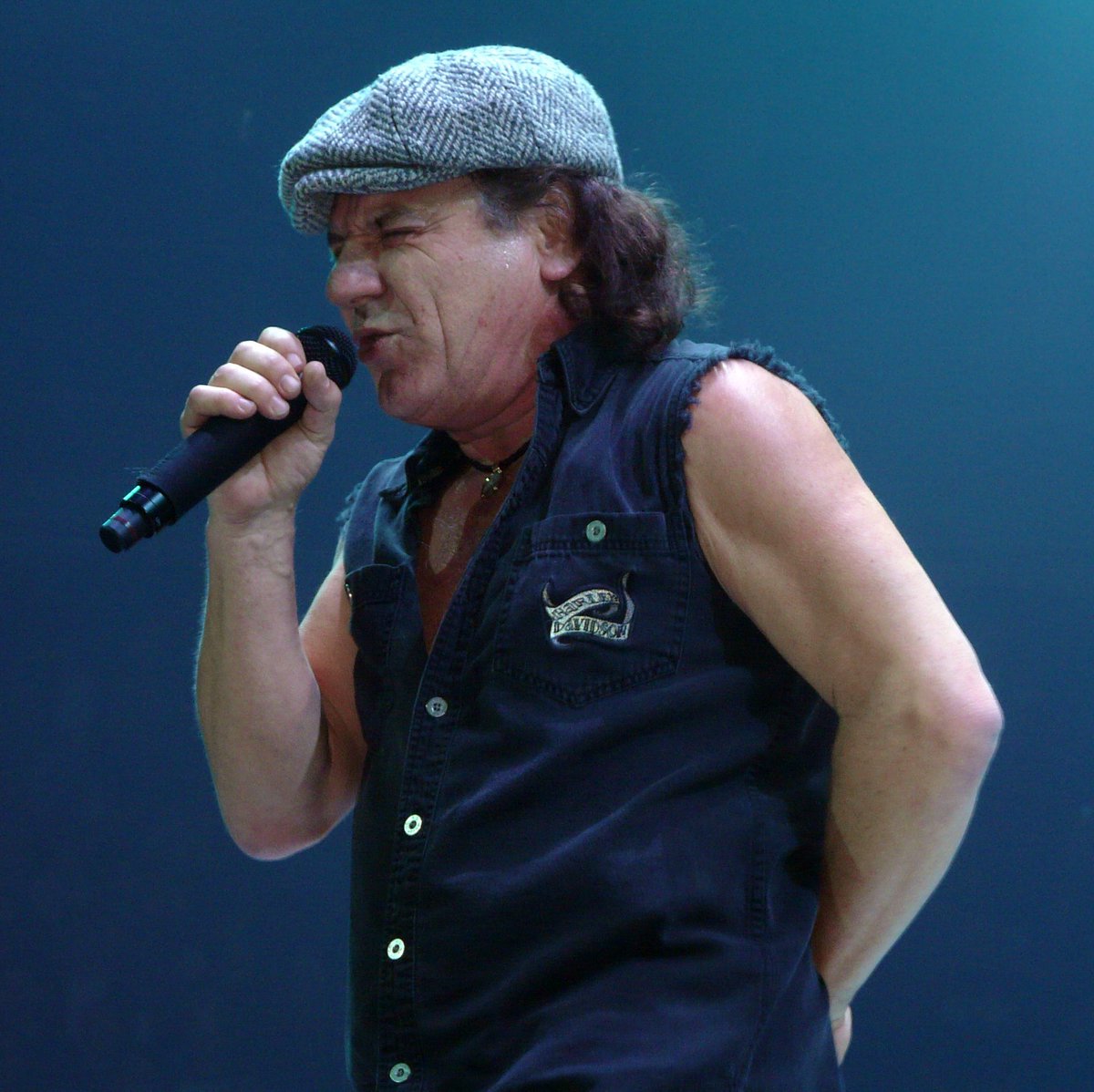Brian JohnsonFrom AC/DC, has hearing problems.