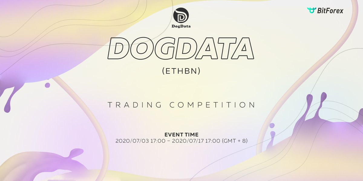 bitforexcom's tweet image. 📢🥳Great news!
⠀
Dogdata (ETHBN) Trading Competition is online from July 3, 2020 until July 17, 2020.
⠀
Win 50,000,000 ETHBN!
⠀
➡️Rules at support.bitforex.com/hc/en-us/artic…

➡️Register at bit.ly/2uDhEmG
⠀
#trade #dogdata #ETHBN #cryptocurrency #event