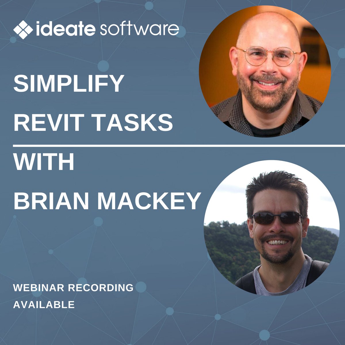 IdeateSoftware's tweet photo. Watch Brian Mackey @TheRevitGeek discover a recent Ideate Explorer update (min 33:33) and learn some valuable #Revit and Ideate Software usage tips from him by watching our joint May webinar > https://t.co/QFJp1feeQx Host: @Rwtaylor_Revit
#BIMexperts #RevitSolutions https://t.co/zcyHnjHWqa